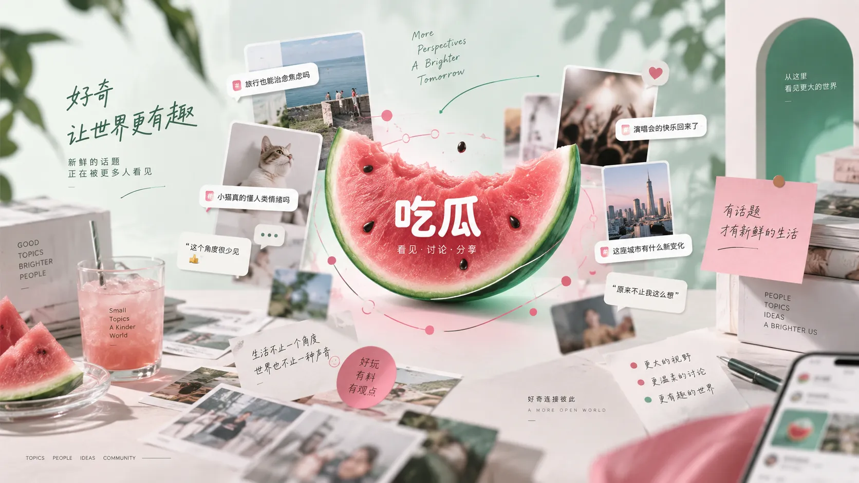 热点信息与话题阅读场景